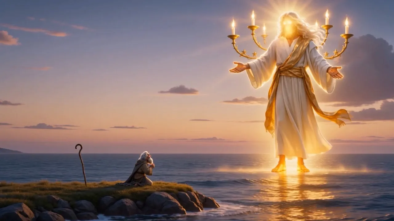 The widest view of the act: the Lord of the vision, and the last apostle