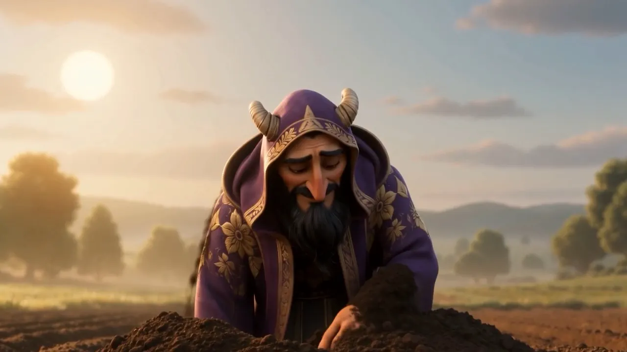 And something comes up out of the plowed ground as gently as a plant