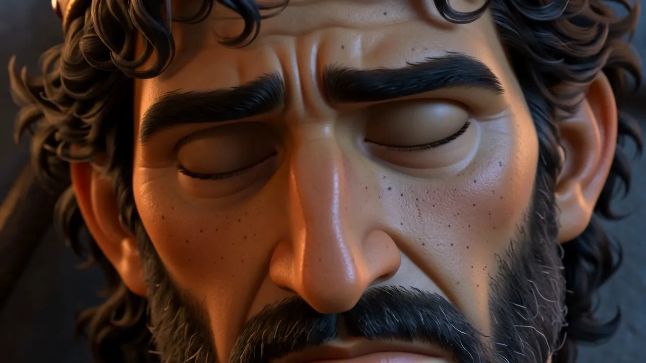 “There's a boy in Bethlehem. A harpist. And Yahweh is with him”